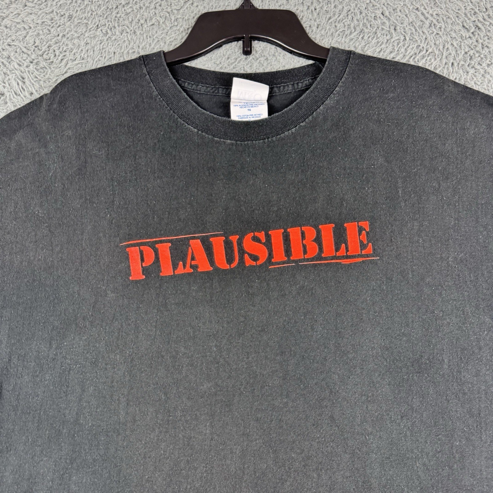Vintage Mythbusters Plausible Shirt Unisex XL Promo Discovery Channel Y2K 2006 gallery