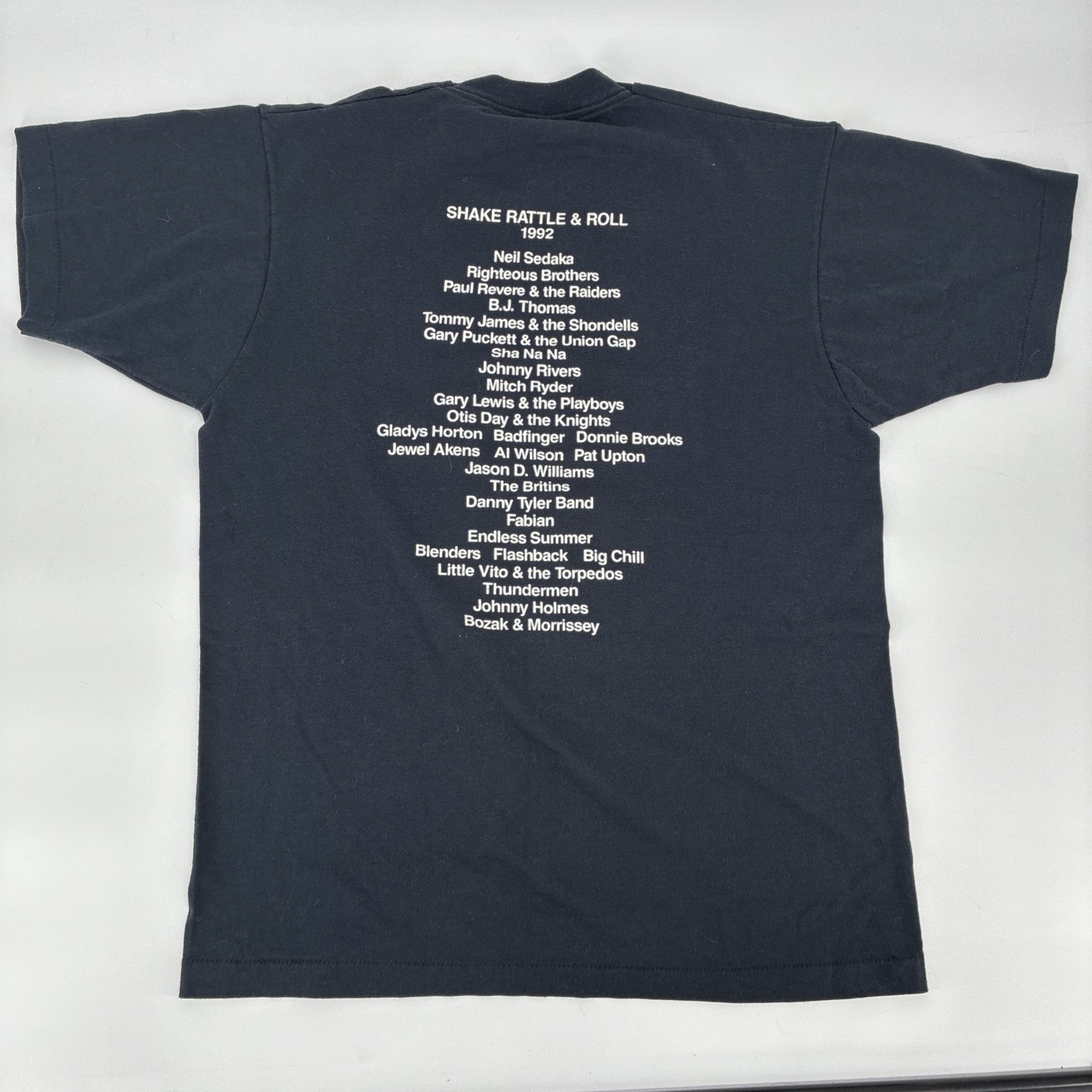 Vintage Shake Rattle & Roll T Shirt Men Large Black Festival Eae Claire WI 1992 gallery