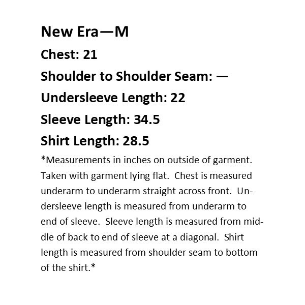 New Era T-Shirt 1/4 Zip Pullover Cotton Blend Long Sleeve Gray Medium gallery