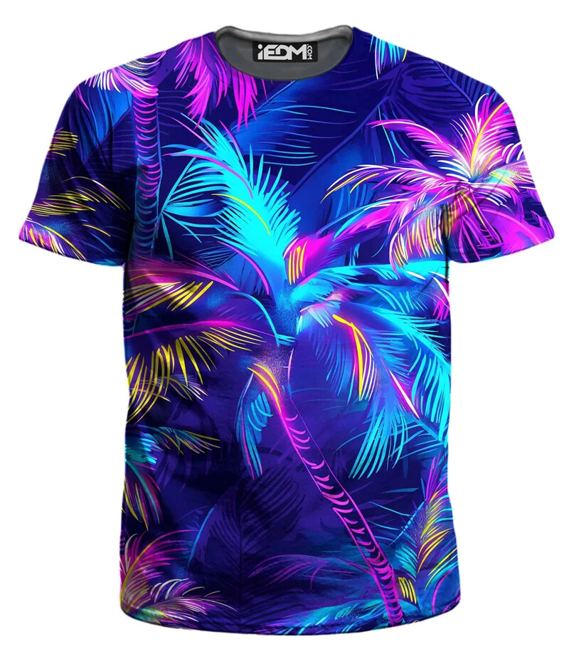 Men's T-Shirts 3D Print Colorful Pattern Round Neck T-Shirts Casual for Men gallery