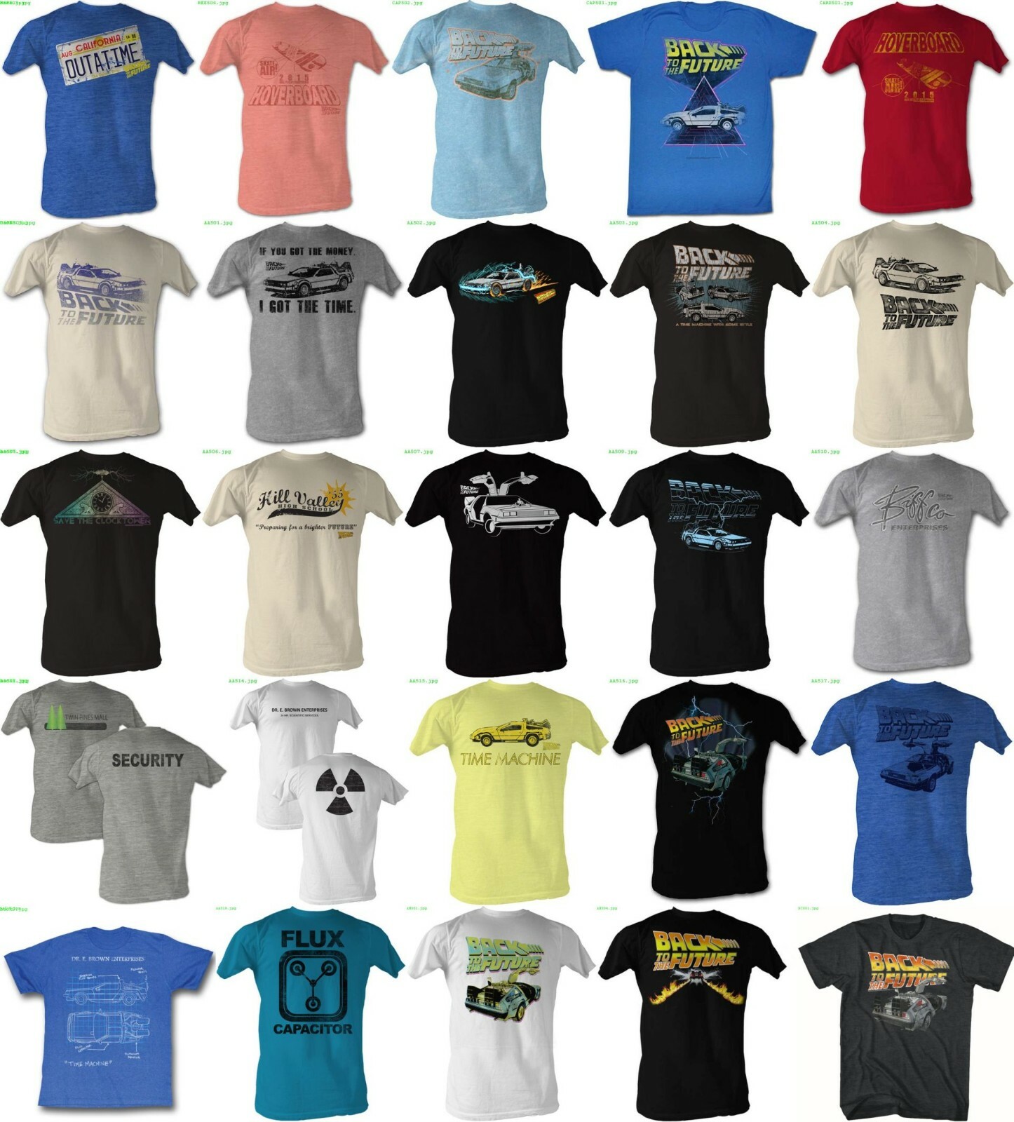 Pre-Sell Back To The Future Movie Licensed T-Shirt #5 gallery