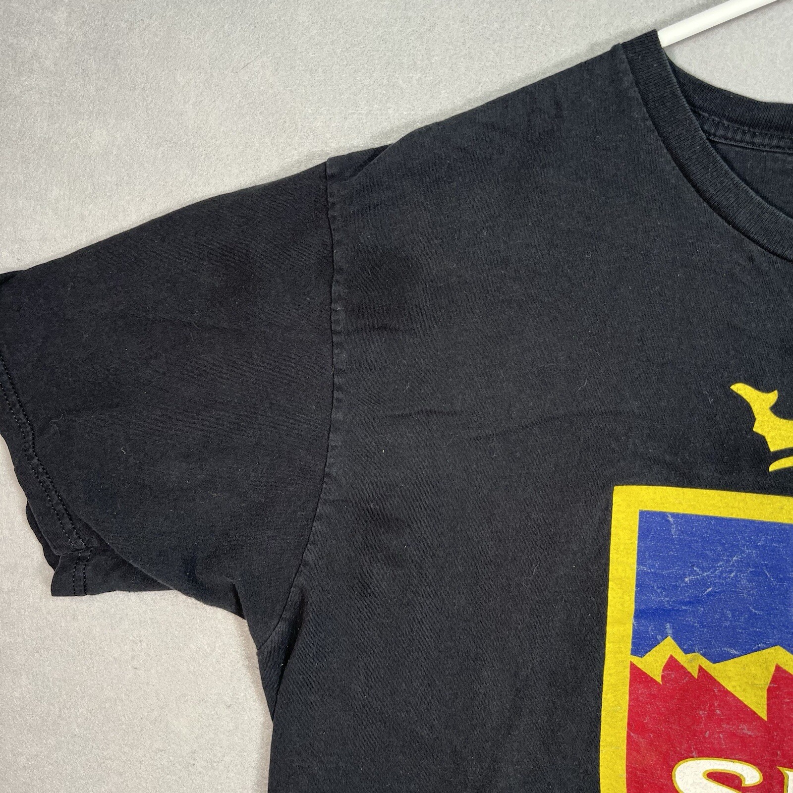 Adidas Go To Real Salt Lake Soccer T Shirt Adult XL Black Mens gallery