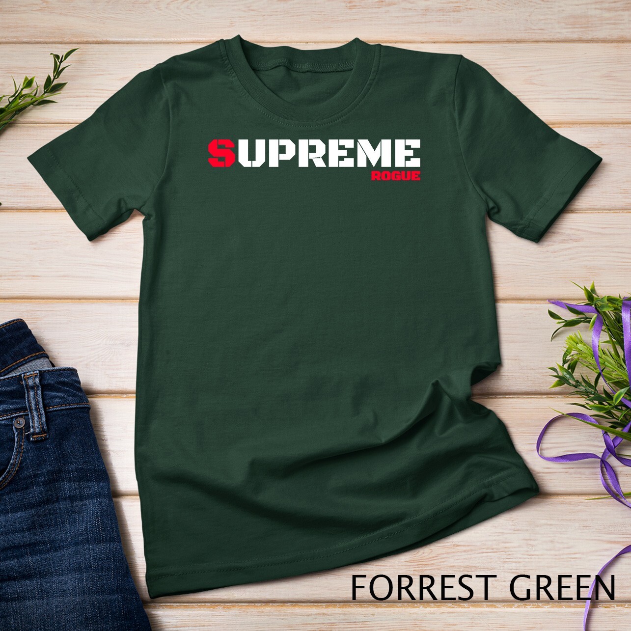 Hot Supreme Rogue Bad Boy Tee Military Style Gaming Gamer Unisex T-shirt gallery