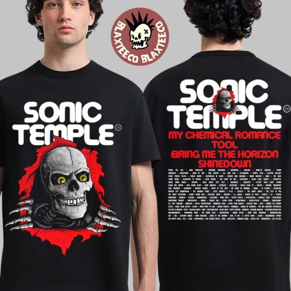 Sonic Temple 2026 Festival Merch In Columbus Ohio At Art Music Festival On May gallery