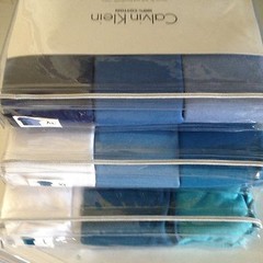 Calvin Klein Classic Crew or V Neck Tees S M L XL Blues Greens Gray Black White