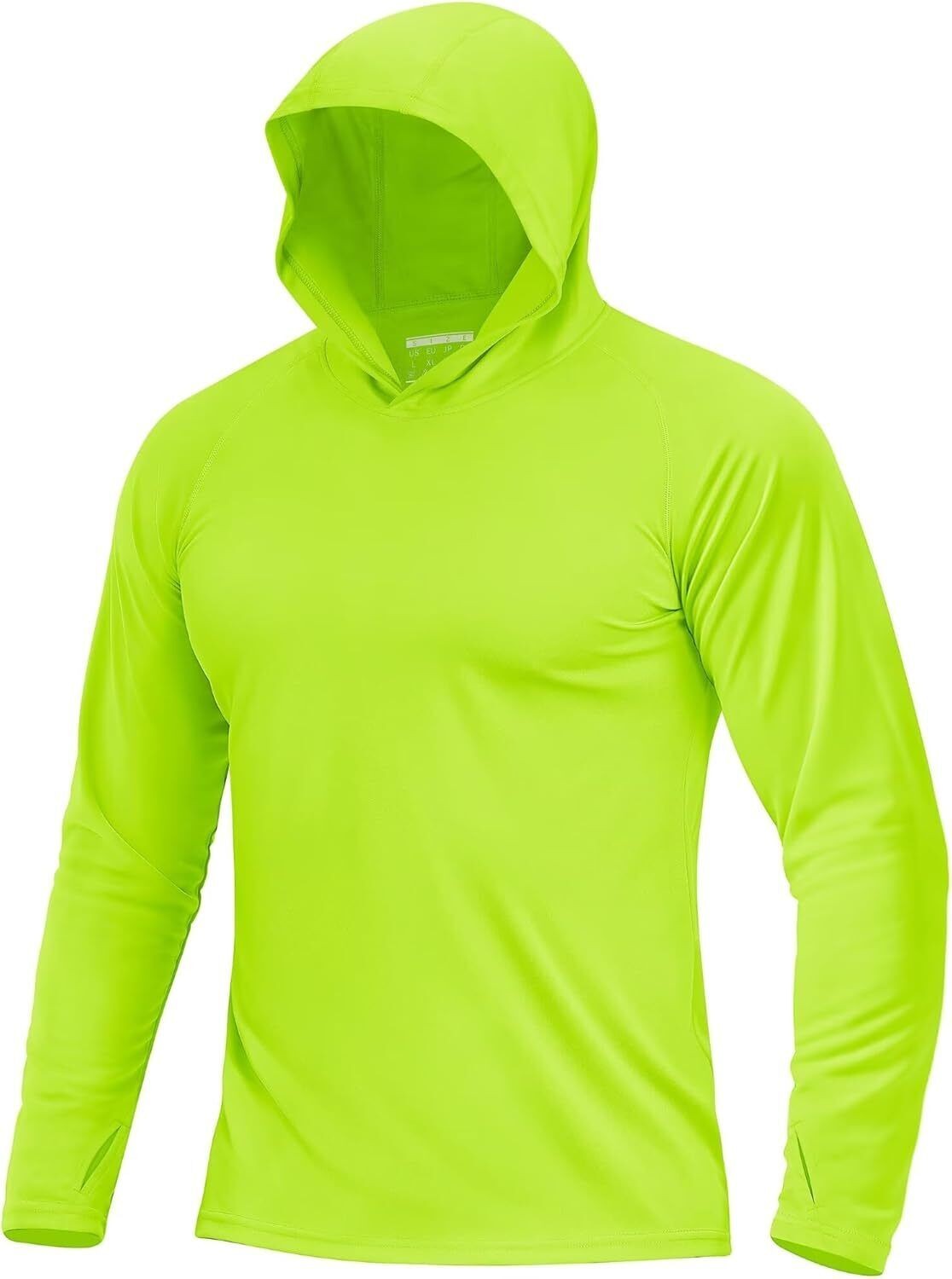 Men's UPF 50+ Sun Protection Hoodie Lightweight Long Sleeve Fishing Hiking Shirt gallery