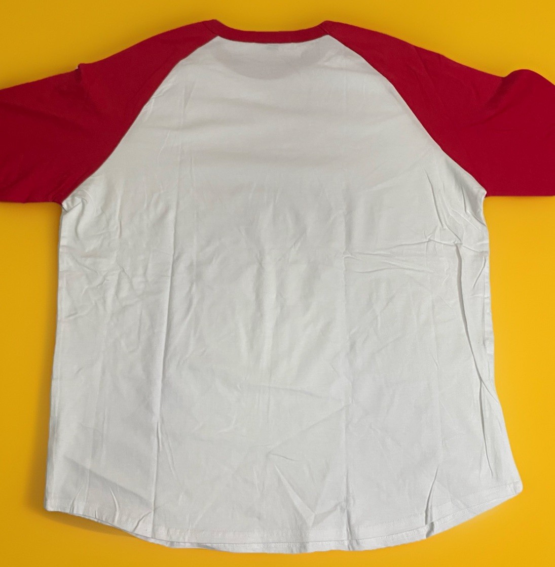 Sport-Tek Colorblock Raglan Baseball Sleeves Jersey. Red/White. Men’s XL NWOT!