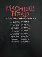 Machine Head Catharsis Mens Medium Concert T-Shirt North American Tour 2018 NWOT