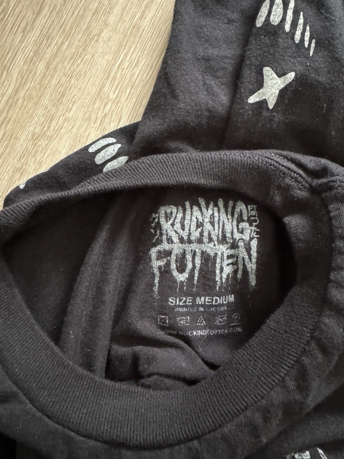 Rucking Fotten Trick R Treat Sam Long Sleeve Shirt Size Medium PREOWNED gallery