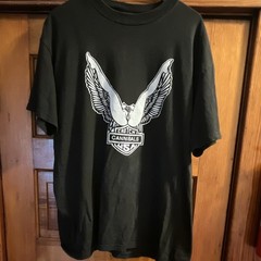 Harley Davidson Parody Crotch Cannibals USA 90s T Shirt