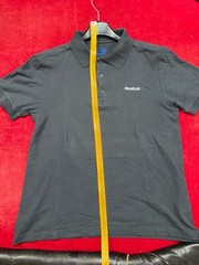 Reebok Elements Short Sleeve Cotton Polo Shirt in Midnight Navy