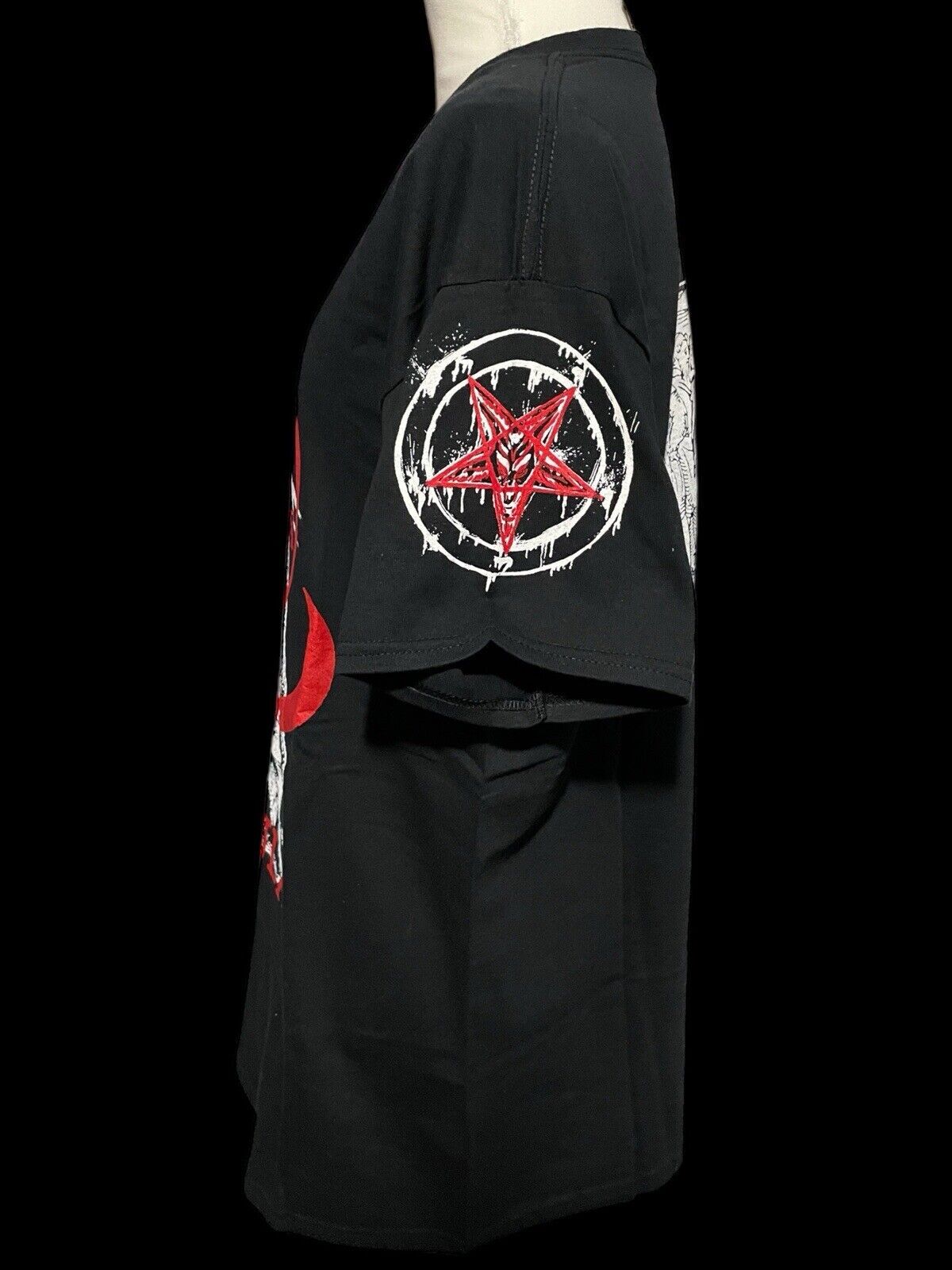 Baphomet Sigil Solve Et Coagula T Shirt S to 2XL Sizes Witches baptism devil gallery
