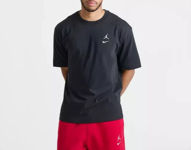 NIKE AIR JORDAN JUMPMAN 23 MEN'S BLACK S/S T-SHIRT SZ: 3XL 3X XXXL II2337-010 gallery