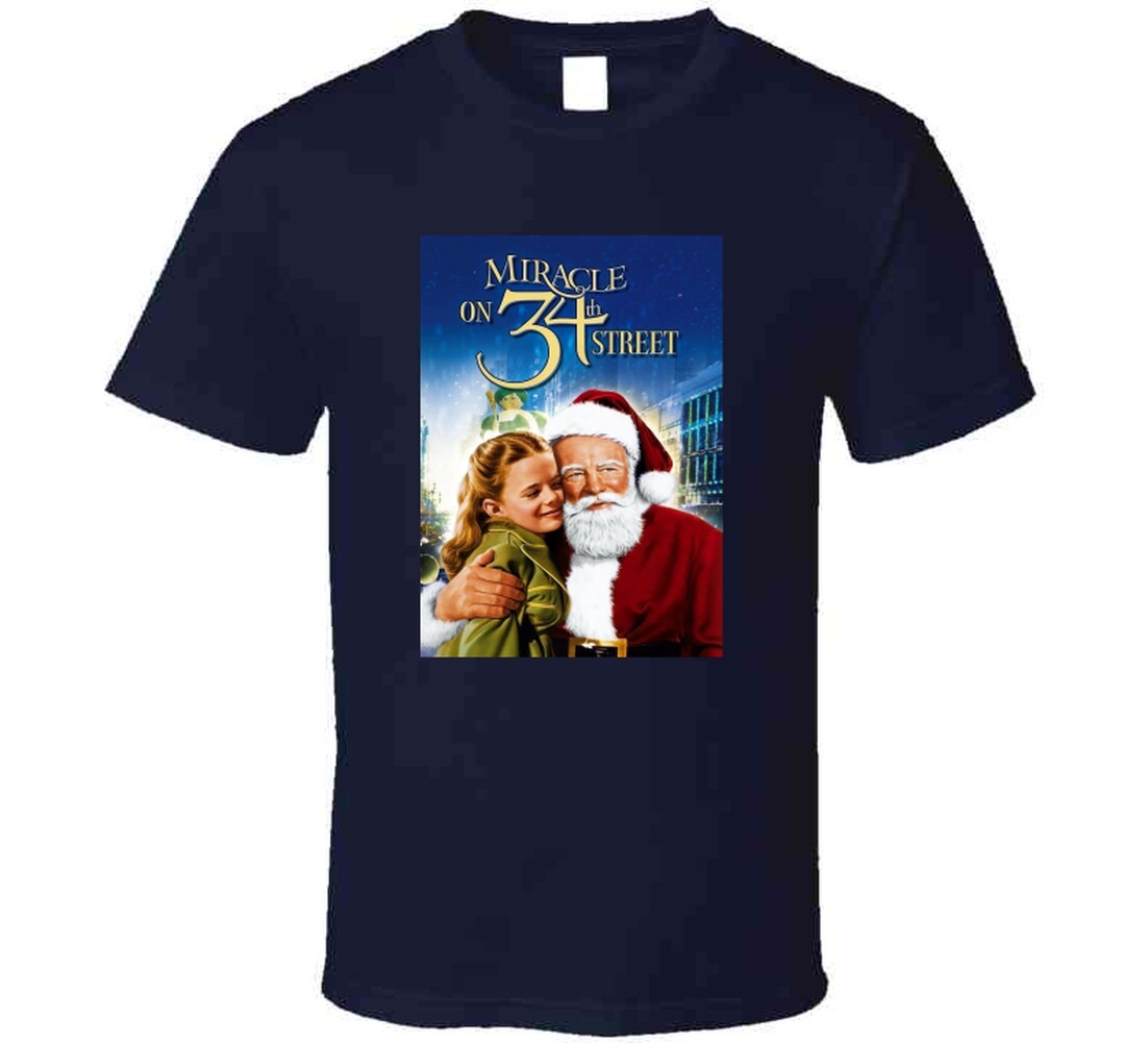 Miracle On 34th Street Movie Tee Classic Holiday Film T Shirt gallery