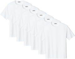 Solid Performance Military T-Shirts 100% Polyester Moisture Wicking Tee, 6-Pack