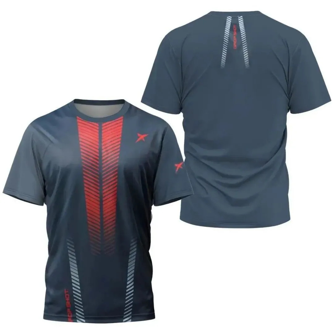 2025 summer new breathable sportswear Padel quick drying T-shirt outdoor men gallery