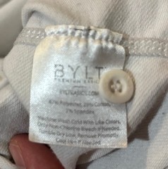 BYLT Premium Basics Drop Cut S/S Henley Lux Shirt Men’s Large