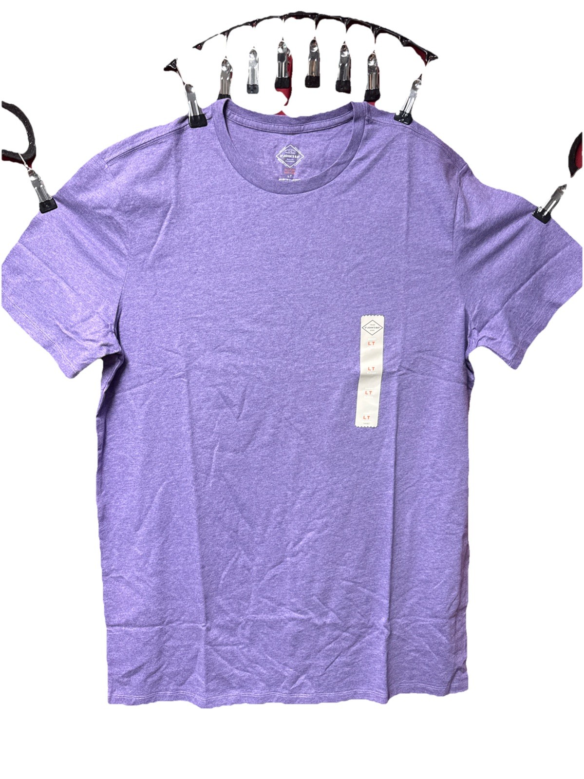 3XLT Sleeve Chalk Violet Tee St John’s Bay Not Size LT gallery