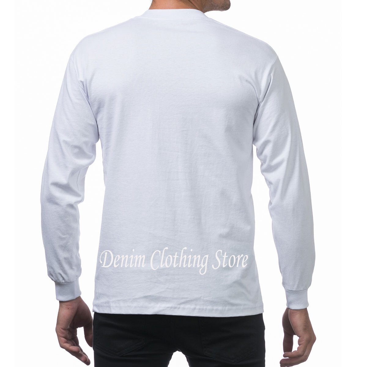 PRO CLUB MEN HEAVYWEIGHT SHIRT LONG SLEEVE PRO CLUB TEE ANY COLOR T-SHIRT S~7XL gallery