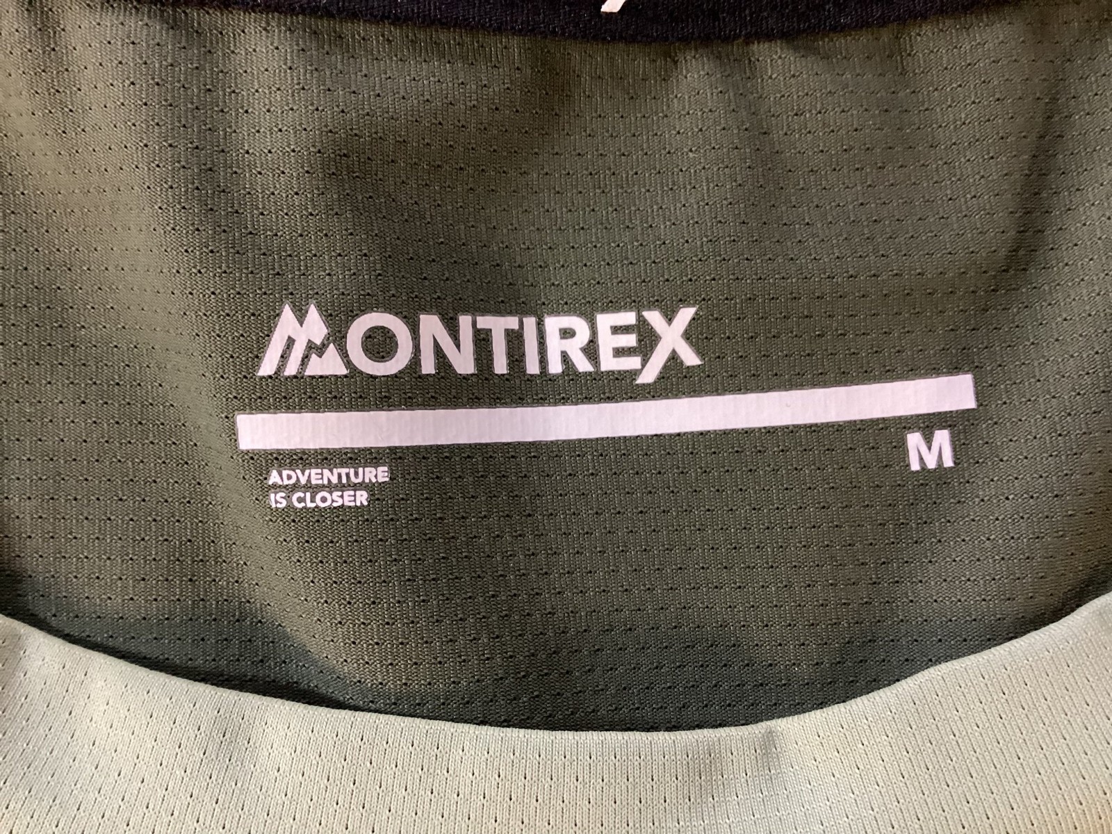 MONTIREX MENS MTX TRAIL 2.0 T-SHIRT ACTIVEWEAR SIZE M ELM/FLECK GREEN RRP £35 IB gallery