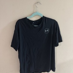 Under Armour Black Star Circle Logo Short Sleeve T-Shirt Men’s Size Large