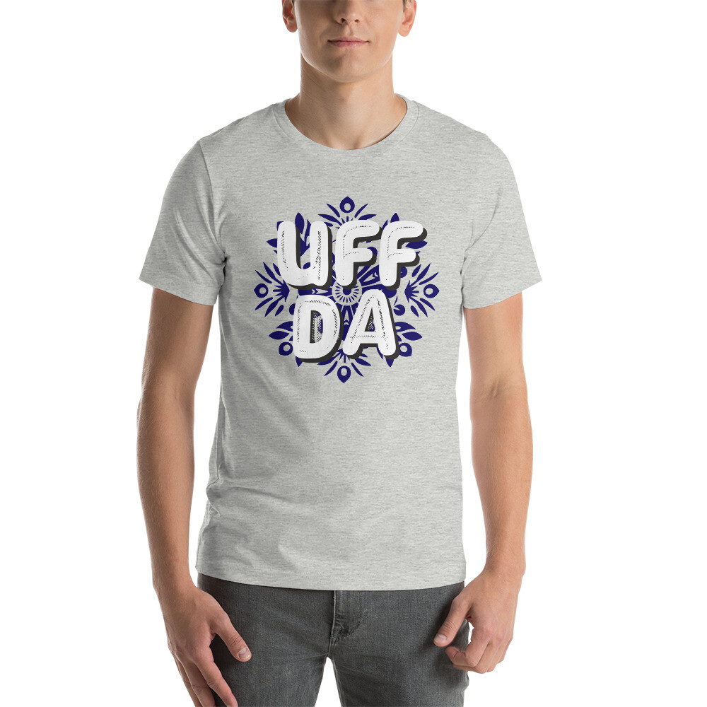 Uff Da Scandinavian Heritage Midwest Unisex T-shirt S,M,L,XL,2X,3X,4X gallery