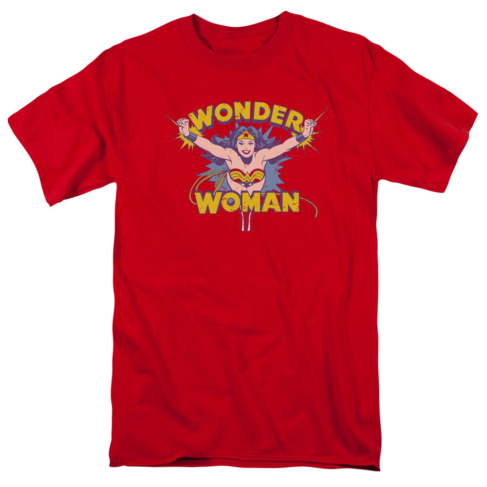 Wonder Woman “Flying Through” T-Shirt – Regular or Tank – to 5X