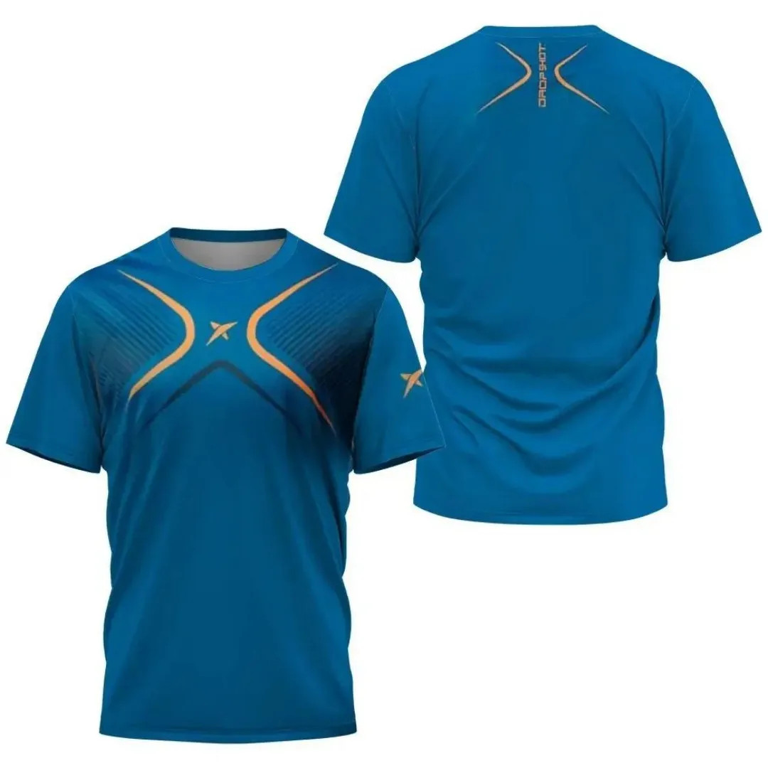 2025 summer new breathable sportswear Padel quick drying T-shirt outdoor men gallery