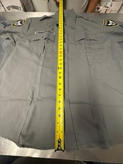 McReynolds BlackStone Private Security Shirt Uniform 2XL 18-18.5 Short Sleeve