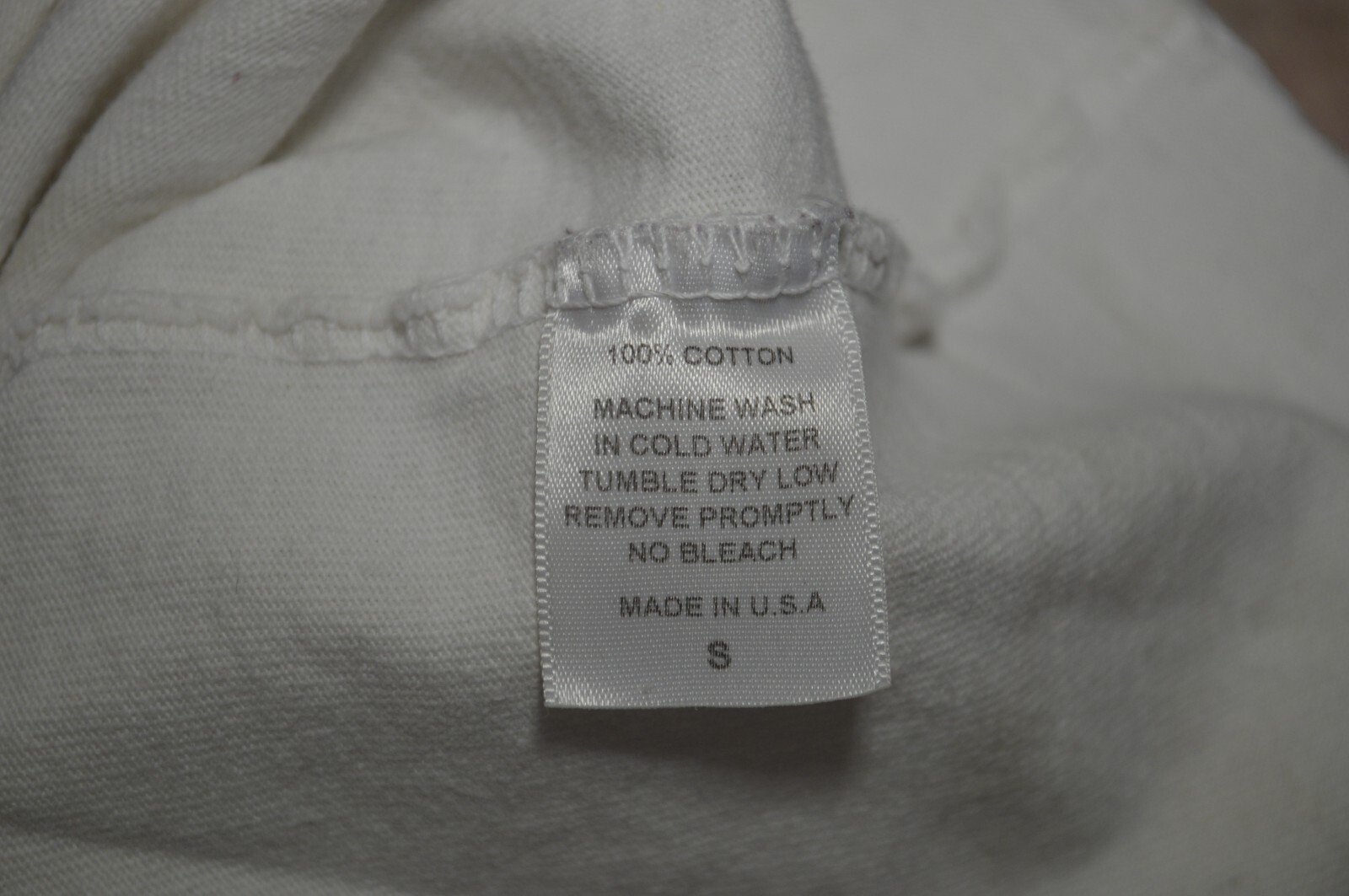 RIP Rapper Hip Hop Rap Tee White T Shirt Size S Made in USA DESTROYED gallery