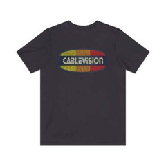 Cablevision Rainbow 1973 Vintage Men’s T-Shirt