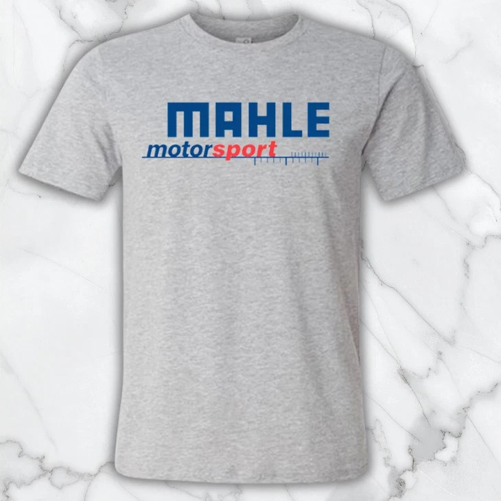 Mahle Motorsport Racing Car Motorcycle Men's Grey Graphic T Shirt Freeships gallery