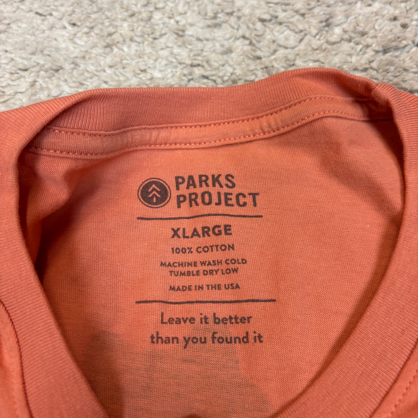 NWT Parks Project Our National Parks Puff Print Pocket T Shirt Men's XL gallery