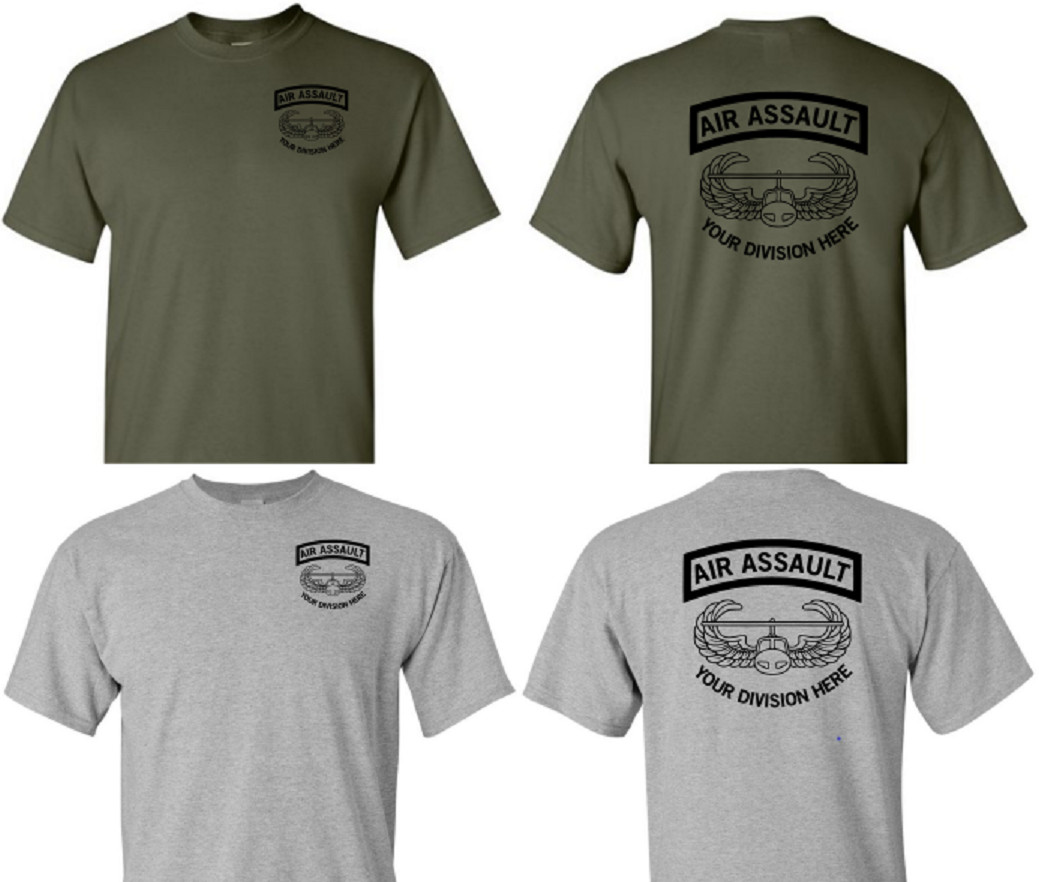 US ARMY Air Assault Shirt, Custom Performance Shirt, US Army Shirt gallery