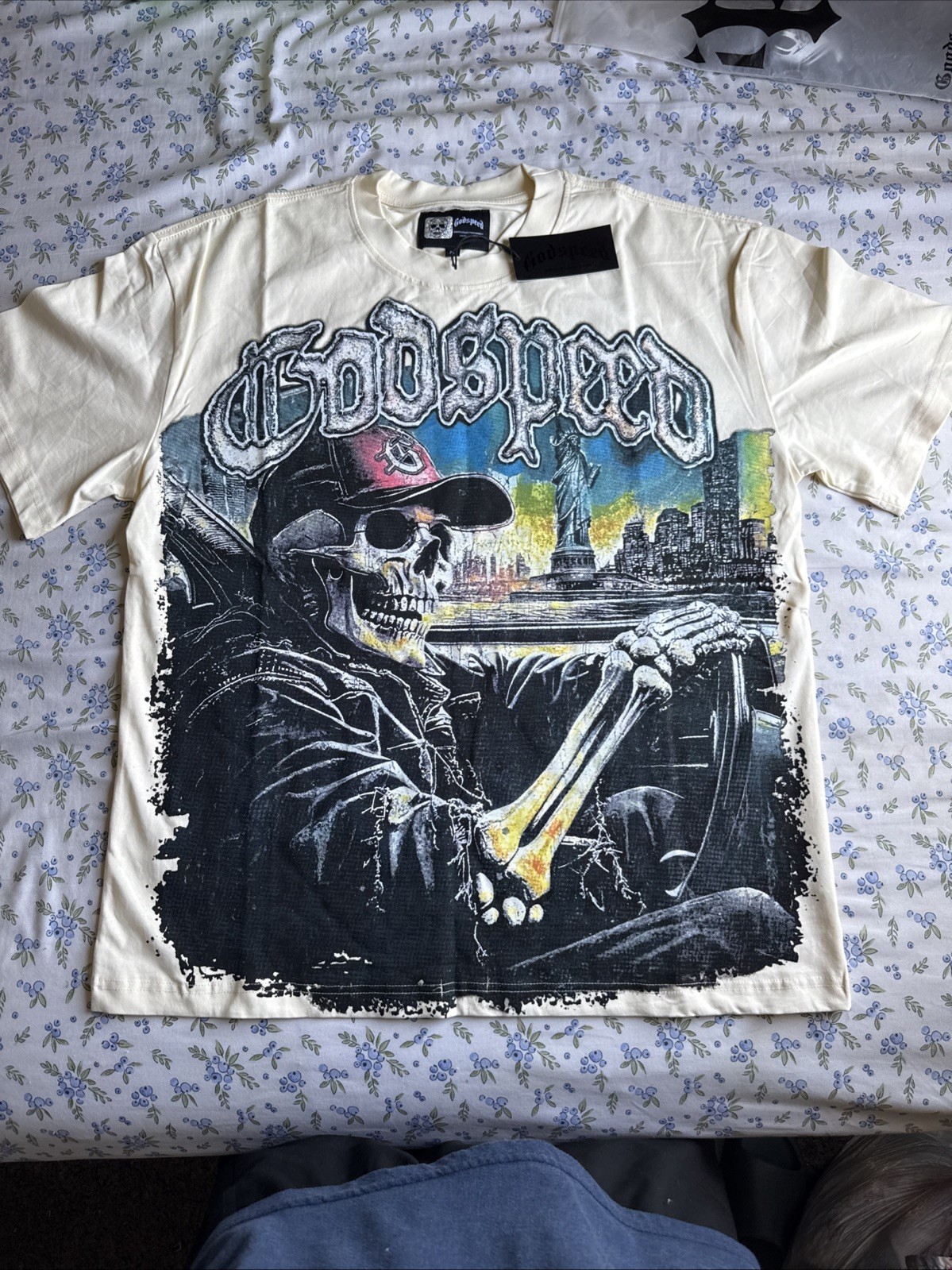 Godspeed Sightseeing Tee Bone XL: Bone Color gallery