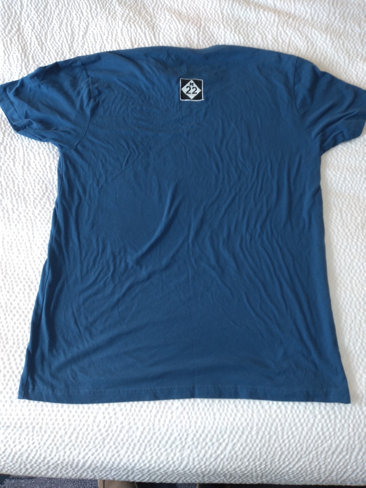 M22 Brand Vans Beach L Large T Shirt Volkswagen Blue Vintage Leland Michigan gallery