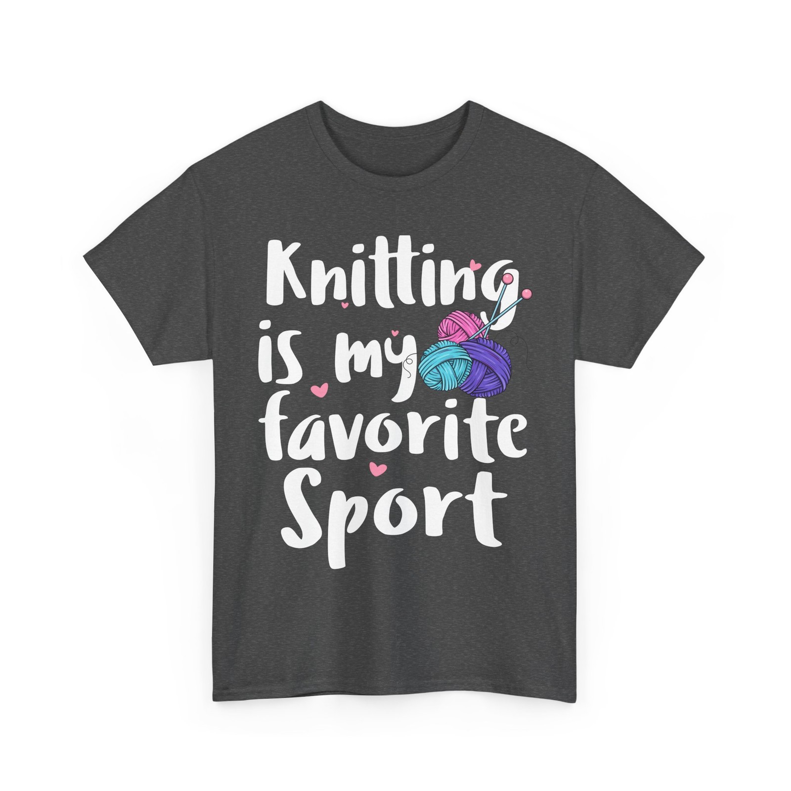 Crocheting Shirt, Knitting Is My Favorite Sport Handcraft Knitter Shirt gallery