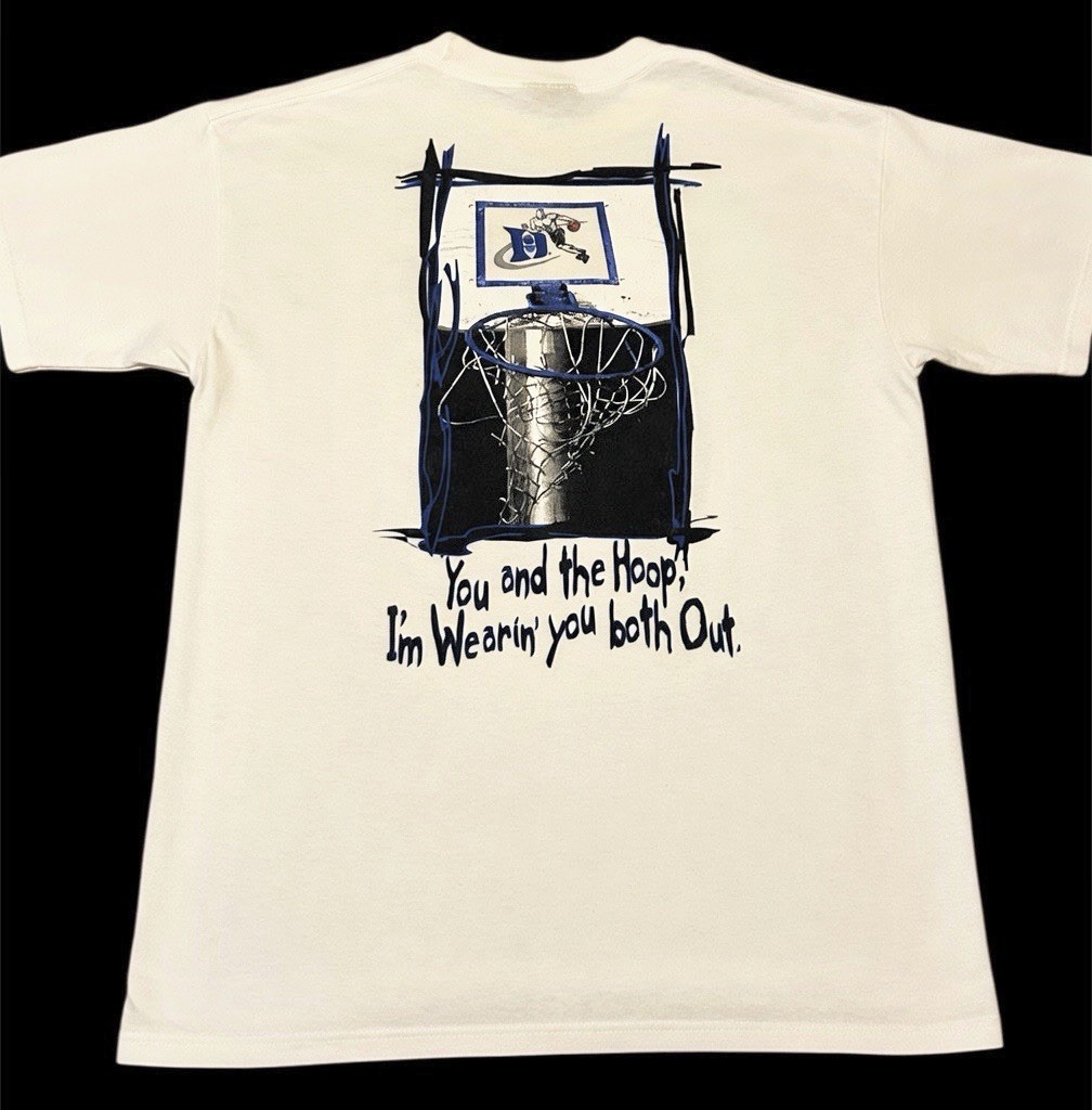 Vintage Duke University Blue Devils Rare And 1 Large T-Shirt Basketball VTG Tee gallery