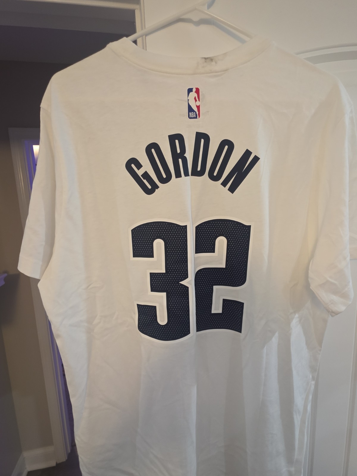 Nike Aaron Gordon Nuggets 5280 City Edition Shirt Large NBA Dri Fit NWT gallery