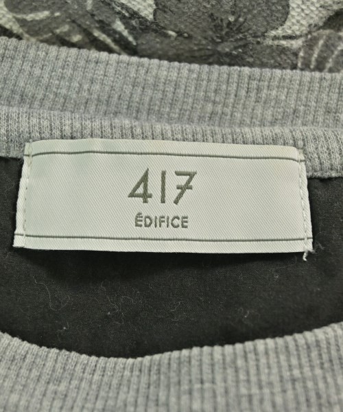 417 T-shirts/Cut & Sewns GrayxCharcoal gray(Flower Pattern) M 2200687008018 gallery