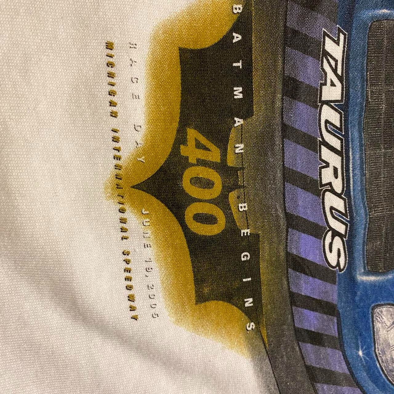 mark martin choose to be a hero batman begins 400 nascar tee Size;L gallery