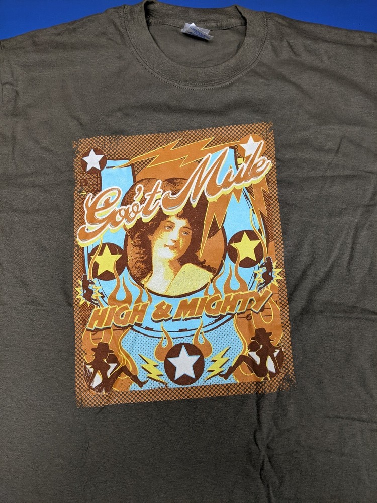 2006 Govt Mule High & Mighty Slow Happy Burnin 43 Smoking Cities Fall Tour Shirt