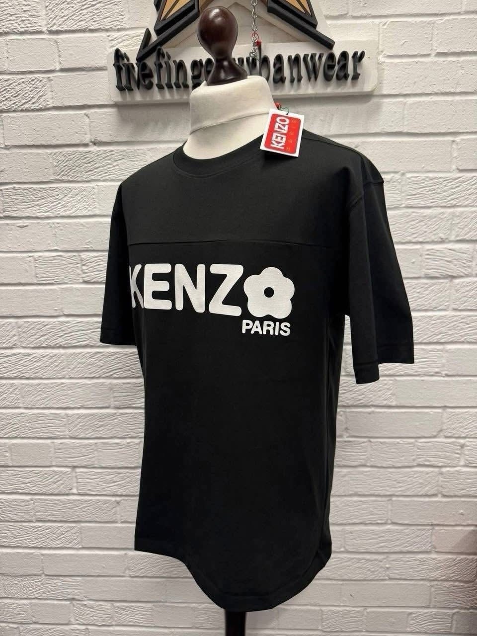 Kenzo Boke Flower 2.0 Logo Reg Fit T-Shirt 5TS409 4SG - Black -Large gallery