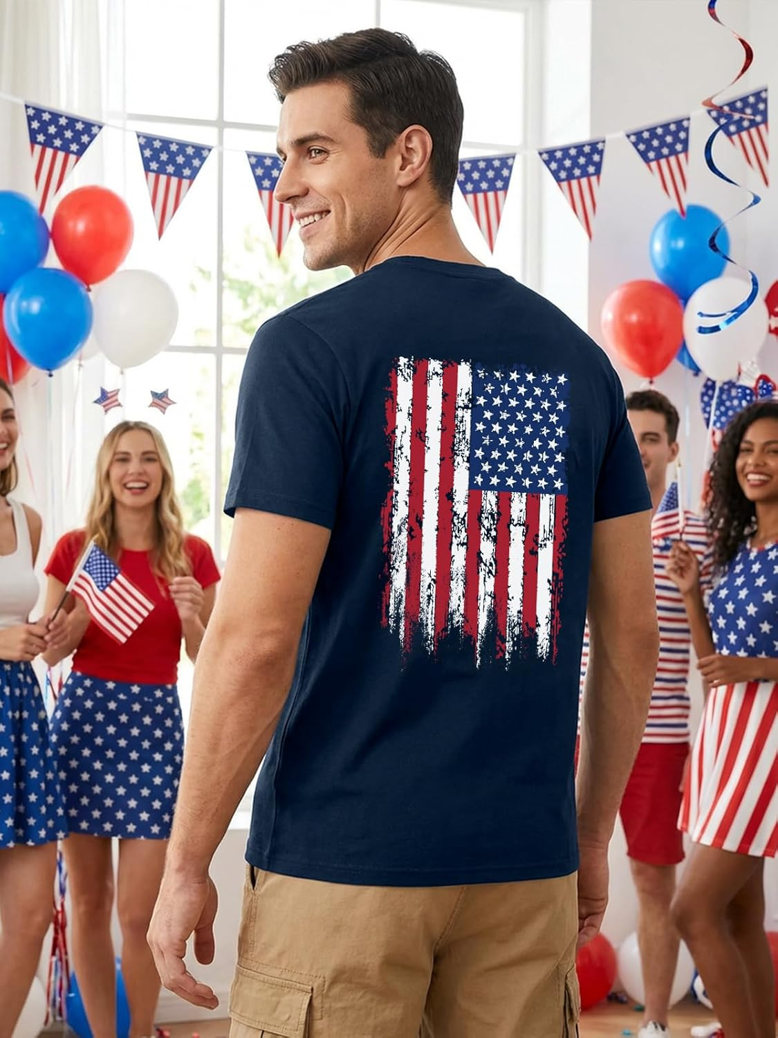 250th Anniversary USA Shirts for Men Shirt American Flag Graphic gallery