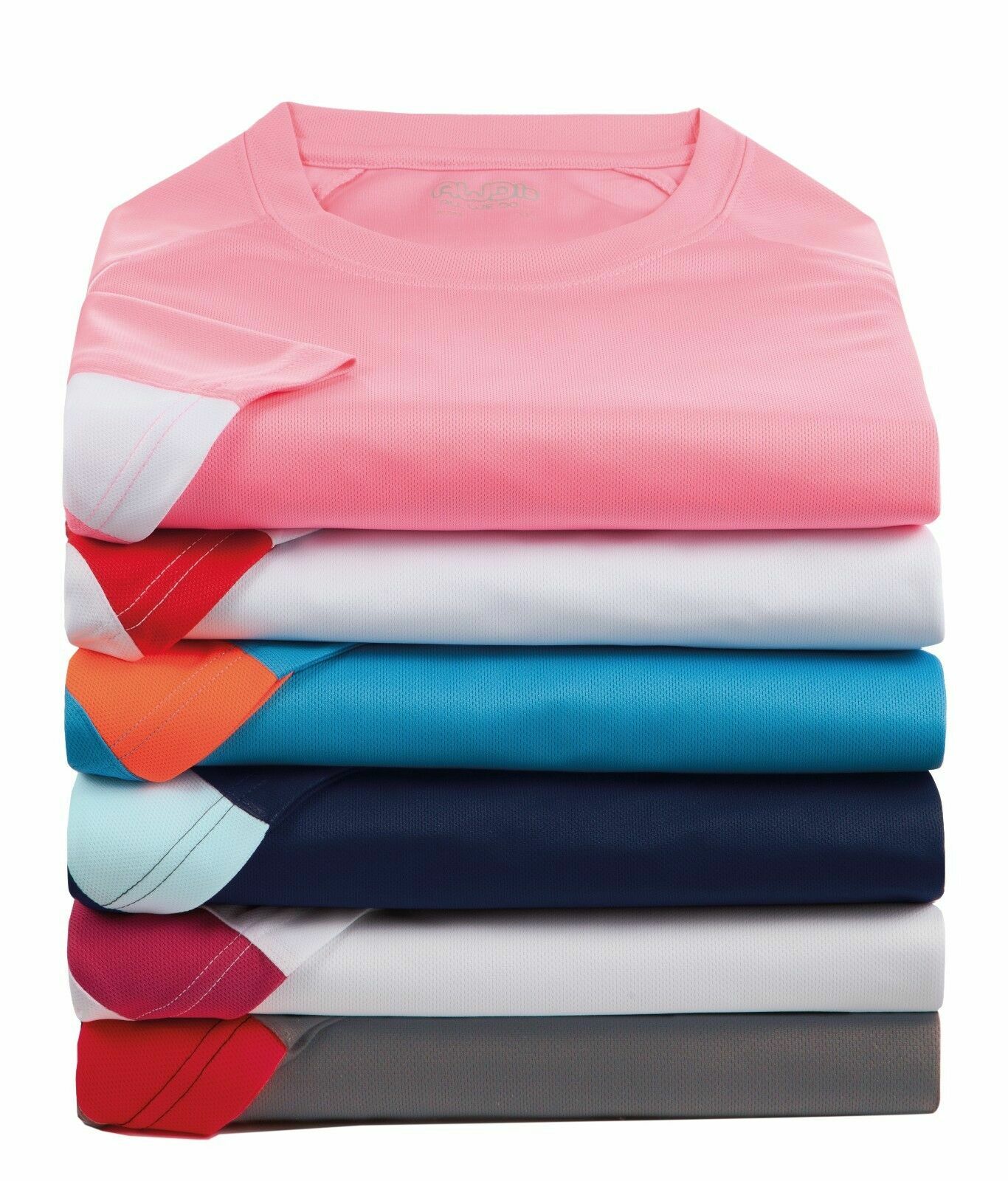 AWDis Men's Contrast Cool T-Shirt Polyester Sports Gym Football Running Active T gallery