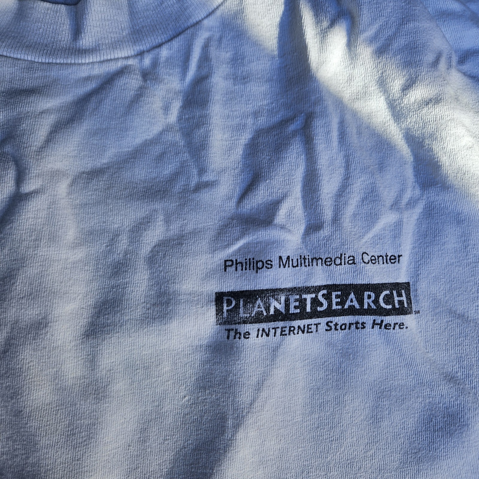 Planet Search Tech Software Y2k Vintage Vtg Tee Shirt Size XL gallery