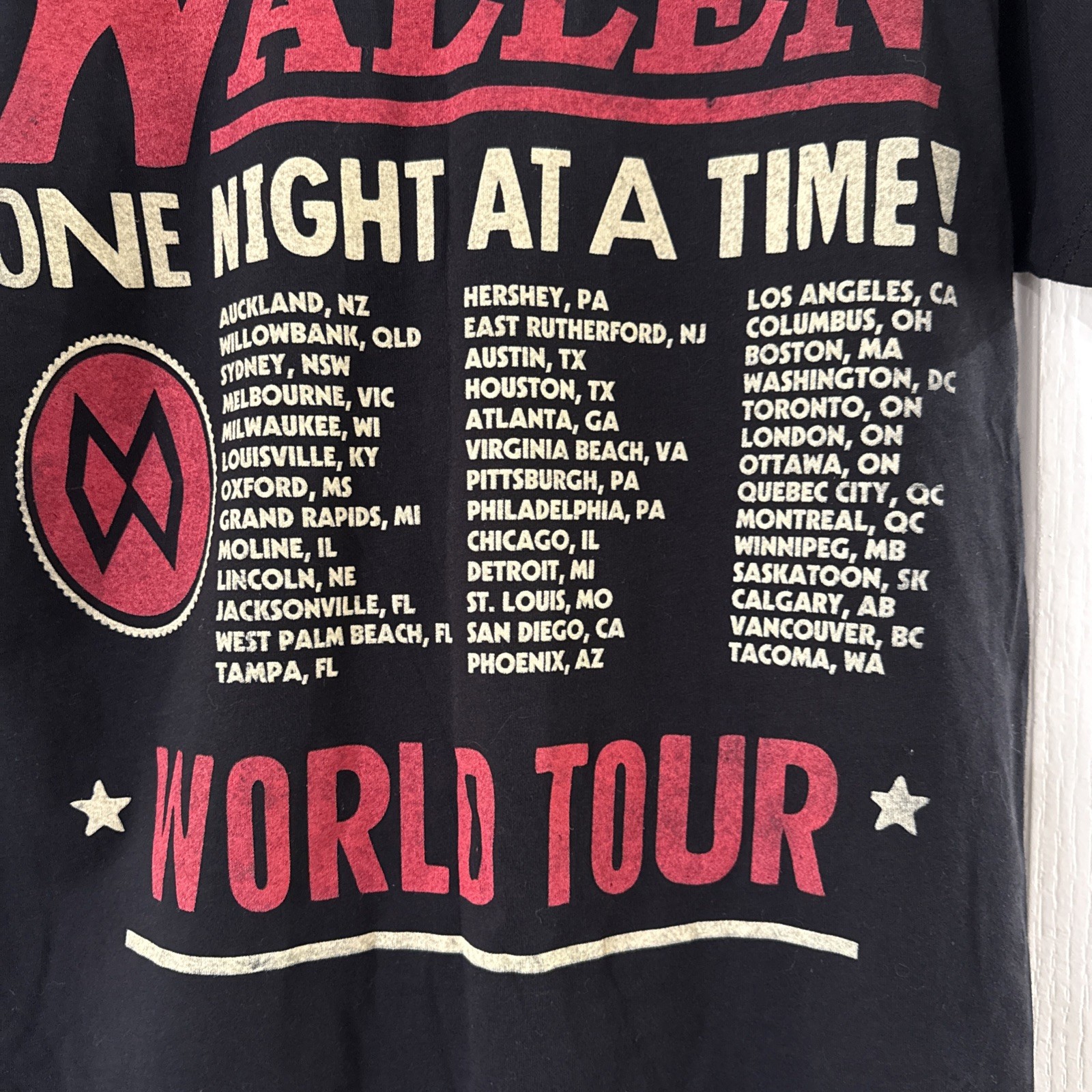 Morgan Wallen One Night At A Time Tour T Shirt. Small, Concert Shirt. New gallery