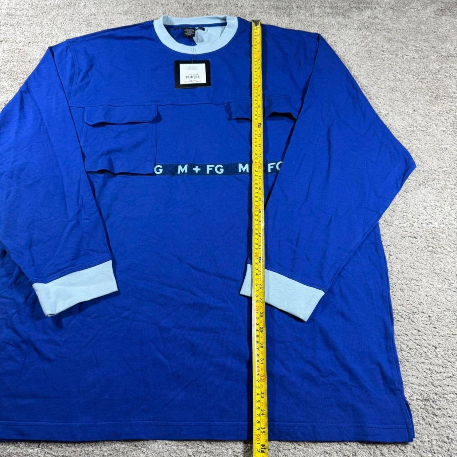 Vintage Y2K NWT Marithè Francois Girbaud Shuttle Strap Long Sleeve Shirt gallery