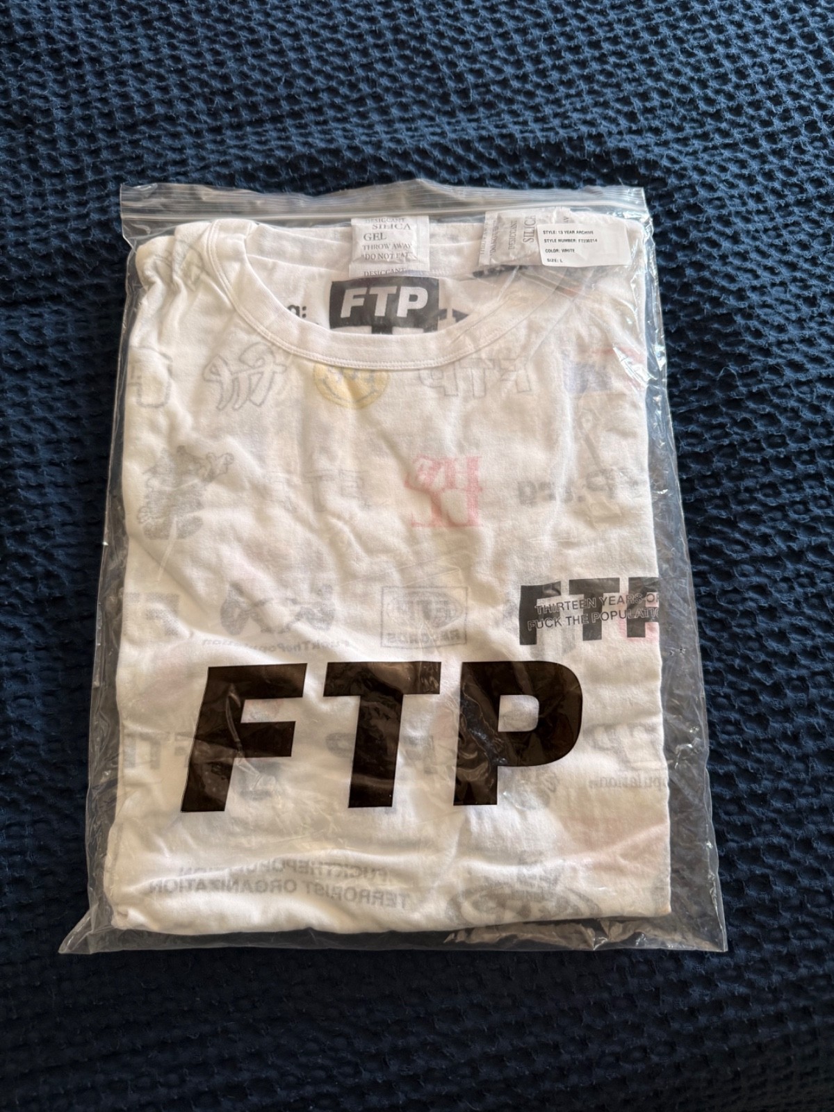 FTP 13 Year Anniversary T-Shirt Reversible Large NEW gallery