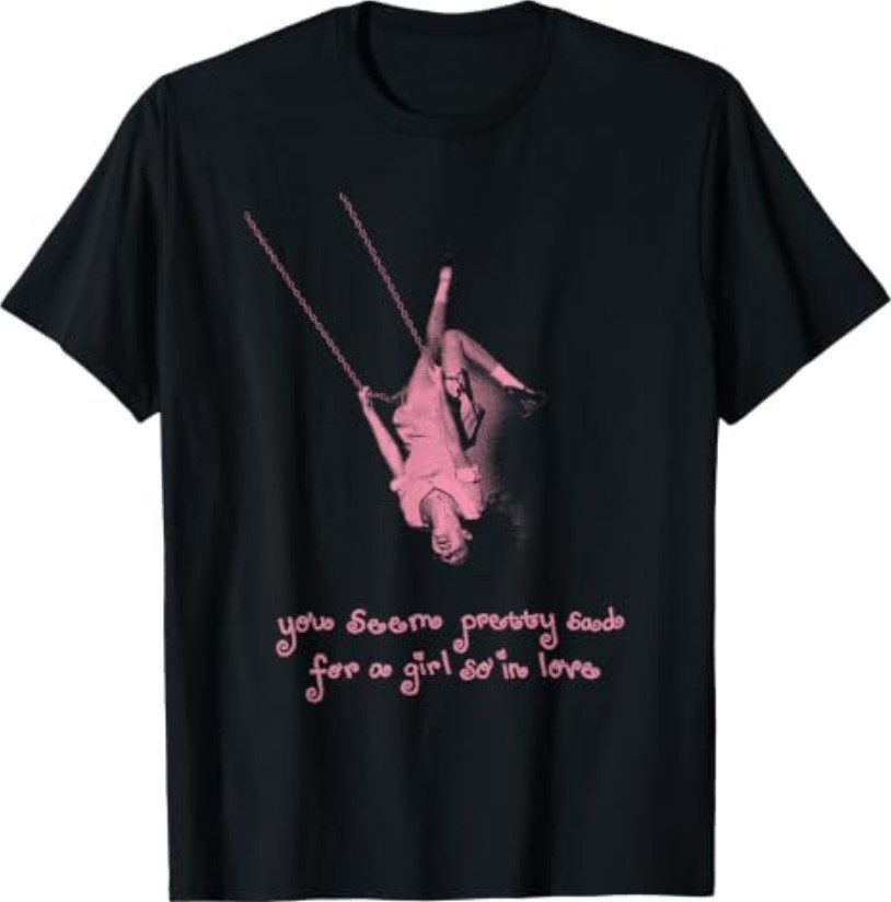 Official Olivia Rodrigo Pink Swing T-Shirt gallery